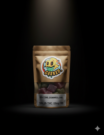 Organic Nighttime THC-A Gummies + CBN