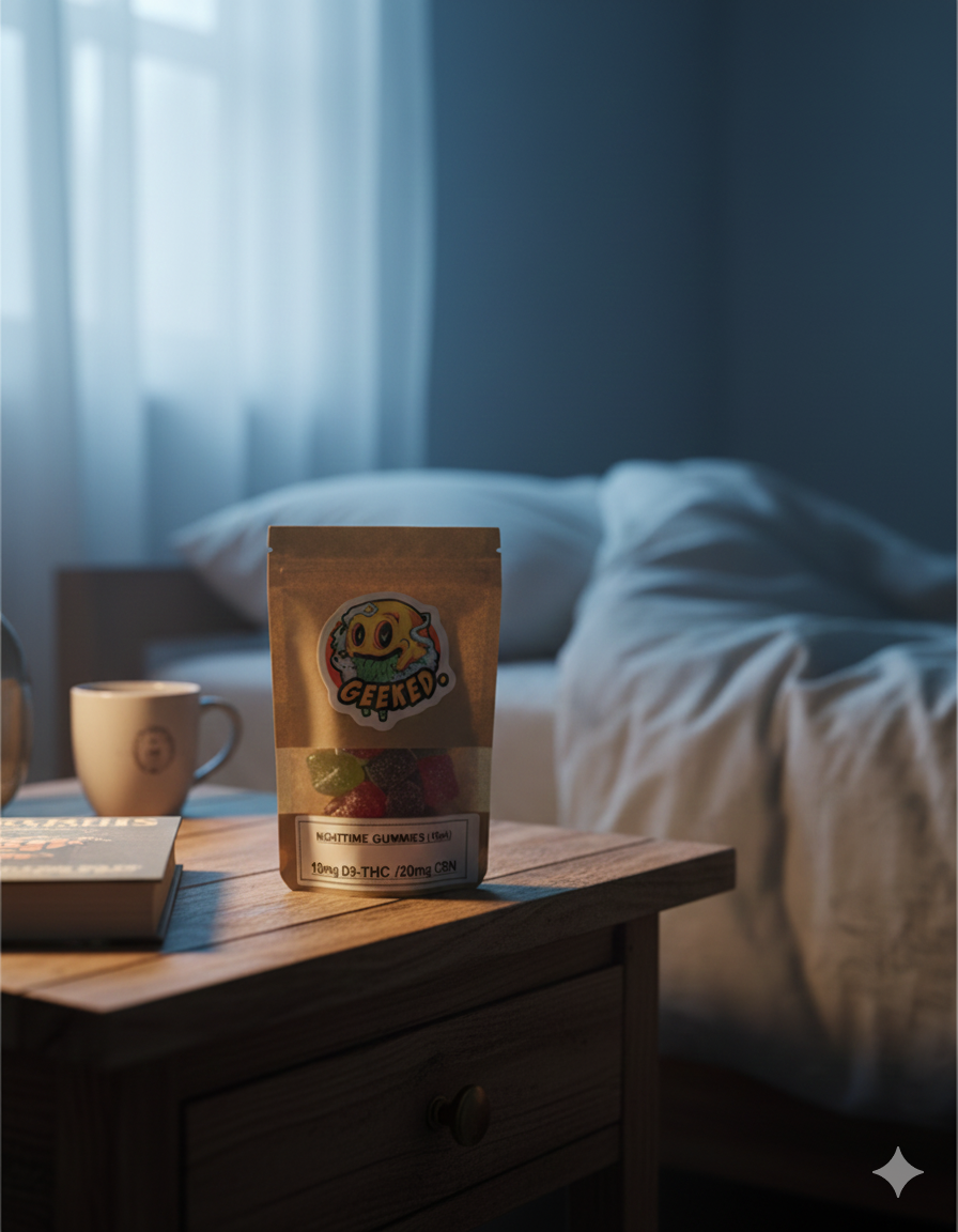 Organic Nighttime THC-A Gummies + CBN