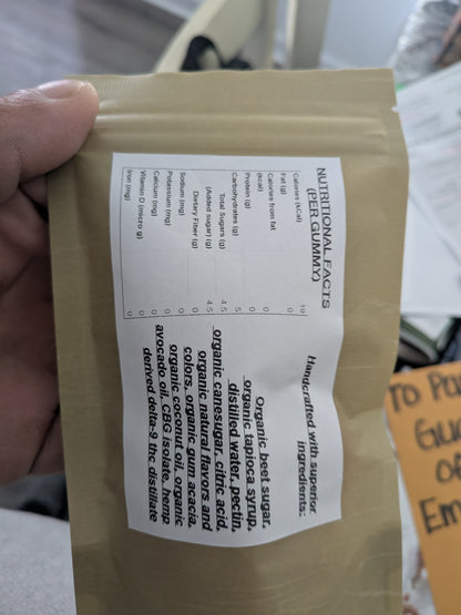 Organic Daytime THC-A Gummies + CBG